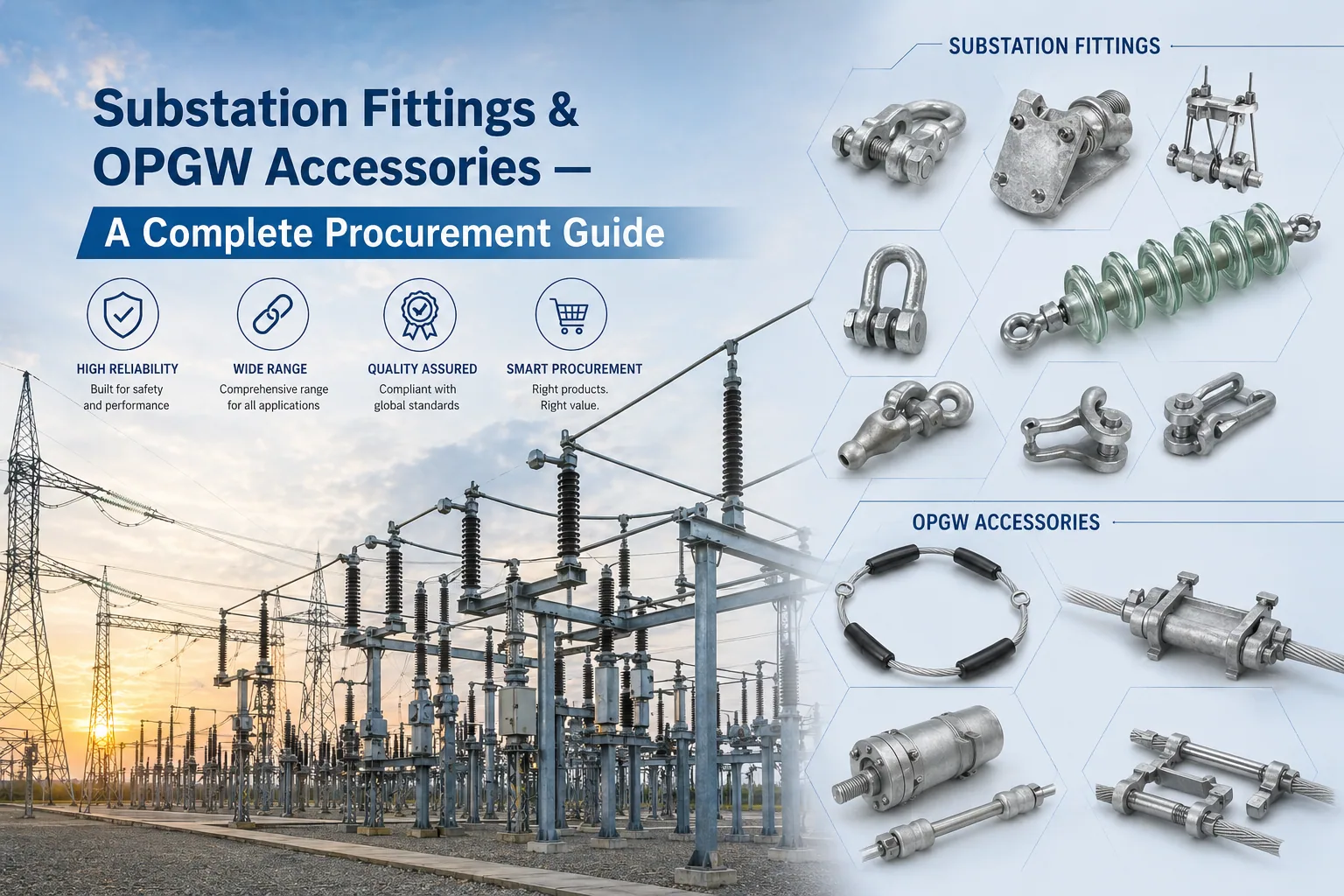 Understanding Hardware Fittings for HV Transmission Lines up to 765kV