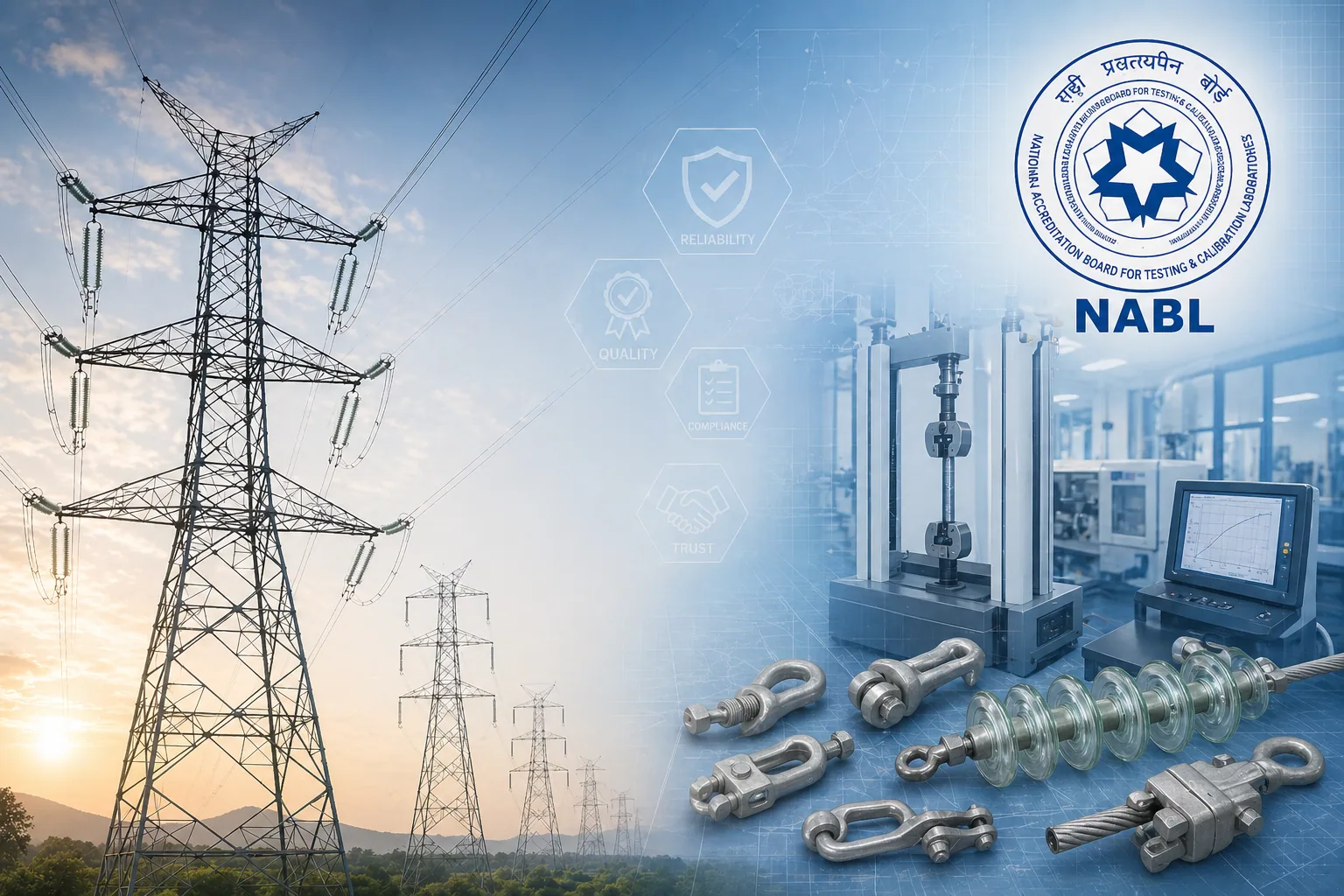 Why NABL-Accredited Type Testing Matters for Transmission Hardware